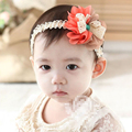 Cute Baby Girl Bling Hairband Double Big Bow Knot Shining Headband Headware Hair Band Accessories for