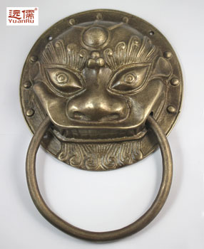 Здесь можно купить  Chinese style the door ring pure copper animal head  a classic regarding large-handedness YRH0141 20 cm in diameter  Аппаратные средства