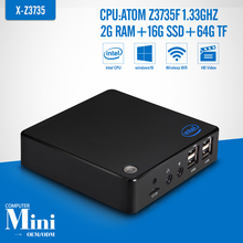 Z3735f Board Pc Cheap Mini Server Computer 2G RAM 32G SSD/2G RAM 16G SSD 64G TF Mini Pc Windows8 Desktop Laptop Computer