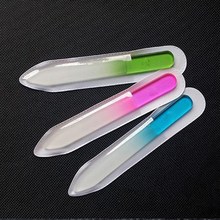 Brand Quality Crystal Glass File Buffer Nail Art Buffer Files For Manicure UV Polish Tool + Free Shipping