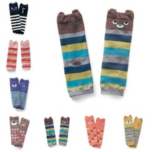 Baby Leg Warmers Baby Boys Girls Toddler knee length Striped Leg Warmer
