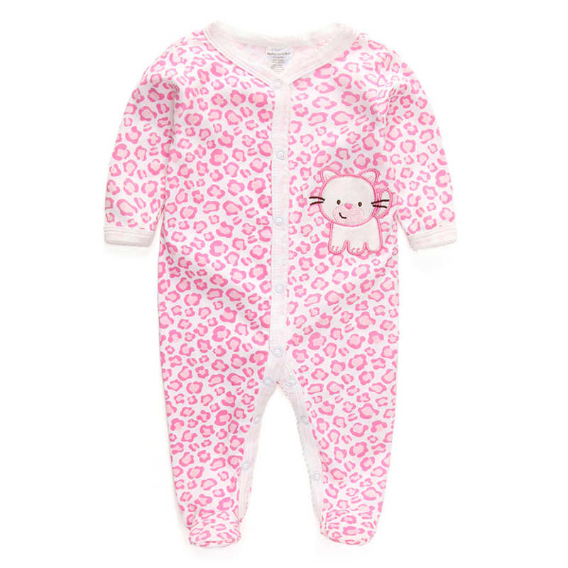 Baby Rompers 100 Cotton Panda Newborn to 9M Carters Baby Girl Boy Jumpsuits 1pc lot Long
