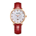 reloj mujer Luxury Watch Women Quartz Gold Watch Leather Strap Diamond Fashion Laies Watches Waterproof Clock