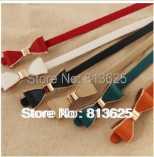 Lady s Slender waist belt han phnom penh bowknot slender waist belt female new belt women