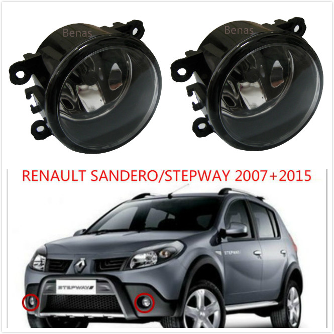 for RENAULT SANDERO / STEPWAY 2007/08/09+2015 Front bumper light