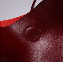 Smilyan casual genuine leather candy color shopping hand bag women shoulder bag bolsas purses and designer