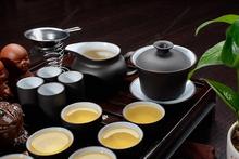 Chinese kung fu tea set purple grit ceramic teapot for the tea cups the tea pot