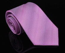 Purple Striped 100 Silk Ties Corbatas For Gentlemen Wedding Dress Gravatas Masculinas Seda High Quality Neckties