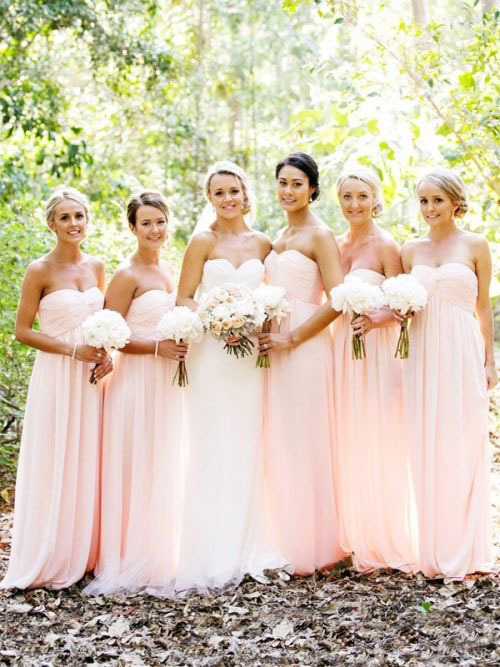 High Quality Light Pink Bridesmaid Dresses Promotion-Shop for High ...