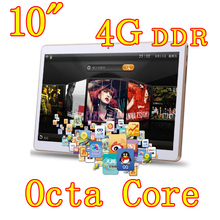 10 inch 8 core Octa Cores 1280X800 IPS DDR 4GB ram 32GB 8.0MP 3G Dual sim card Wcdma+GSM Tablet PC Tablets PCS Android4.4 7 9