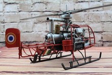 Handamde Vintage Tin Helicopter Model 1936