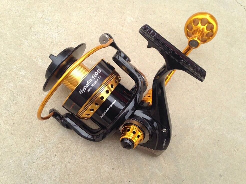 Deep sea game reel spinning jigging reel Pelagic Extreme Hypafin 10000