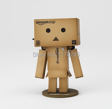 Free Shipping Japanese anime New Lovely Danboard Danbo Doll Mini 2 Style 8cm PVC Action Figure Toy with LED light 8cm