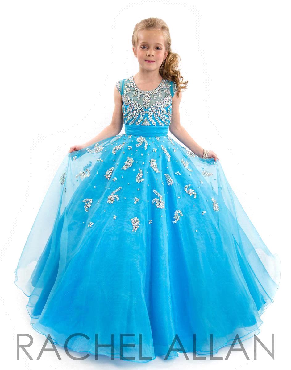 Light Blue Flower Girl Dresses