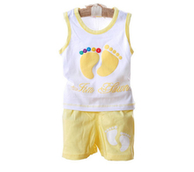 2015 New Summer Style Children Boys Girls Clothing set baby kids clothes family clothing cotton kid
