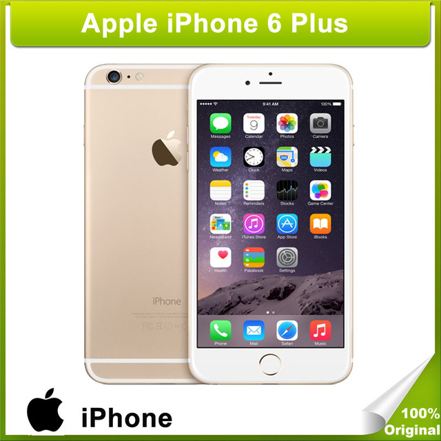 Original iPhone 6 Plus/ 6S plus iOS 9 Dual Core 1.4GHz 5.5 inch Capacitive Screen Phone 8MP Camera 16GB/64GB/128GB LTE