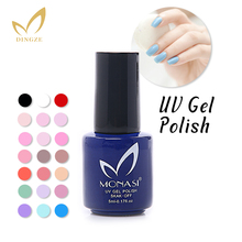 MONASI Free Shipping New Arrival Promotion Three Steps Blue Color Soak Off UV Nail Gel Polish Gel Lak(DA032~DA062)