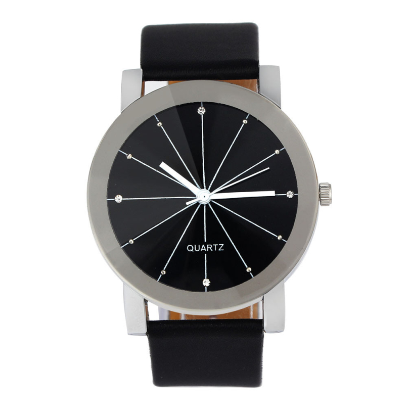 Excellent Quality Relogio Feminino Women Analog Quartz Dial Hour Watch Leather Wristwatch Reloj Mujer Round Case