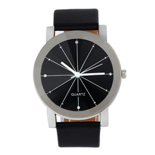Excellent Quality Relogio Feminino Women Analog Quartz Dial Hour Watch Leather Wristwatch Reloj Mujer Round Case