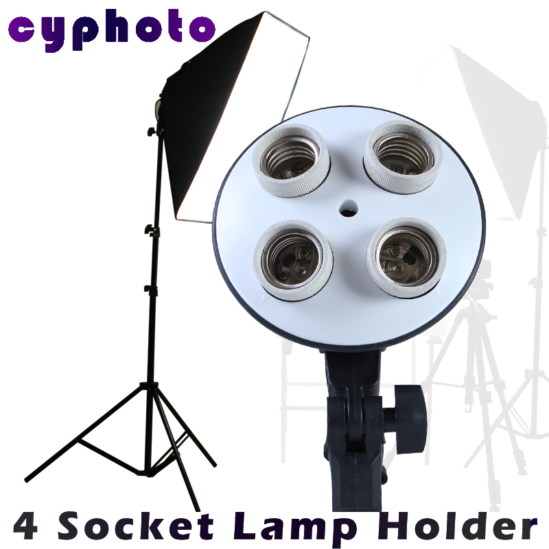 NEW photographic lighting 4 Socket Lamp with 20