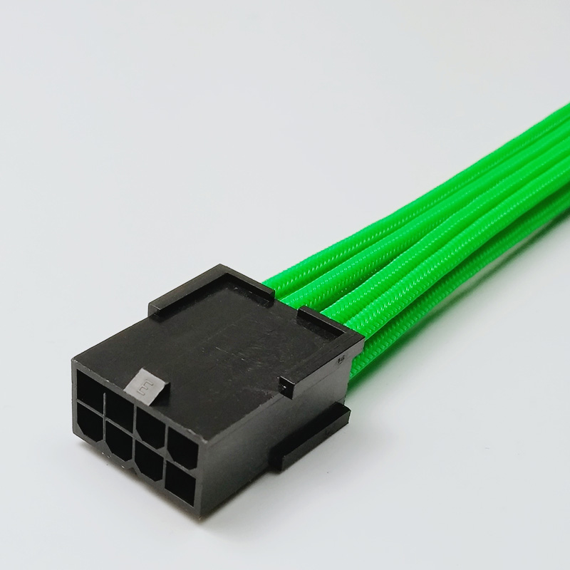 PCI-E_8pin_Green_Sleeve_extension_cable_4