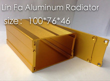 10 pcsAluminum Box Adapter housing Aluminum qualifying 76 46 100 Split aluminum Car shell dedicated