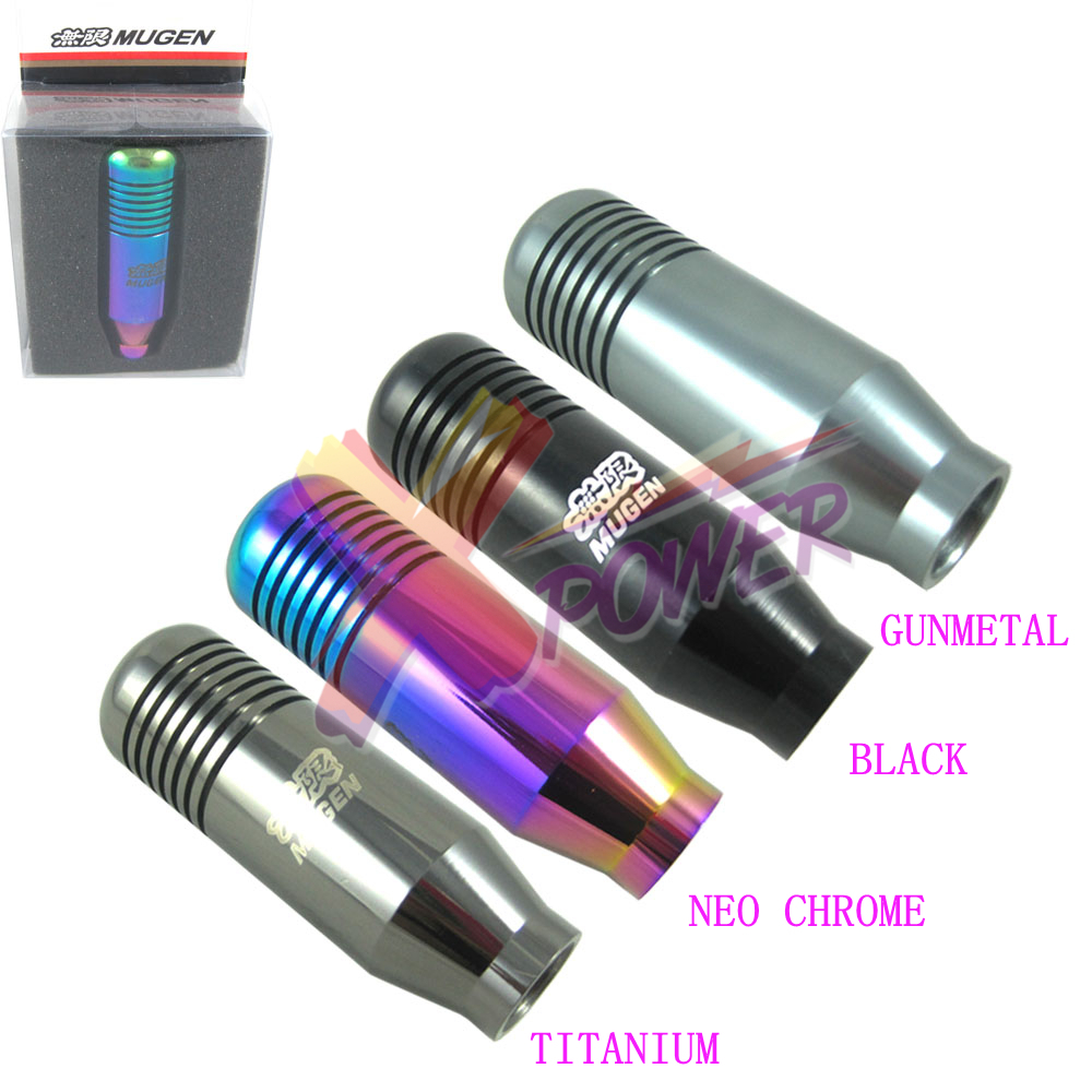 kingway mugen shift knob for honda acura black neo chrome titanium gunmetal in gear shift knob kingway mugen shift knob for honda acura black neo chrome titanium gunmetal in gear shift knob