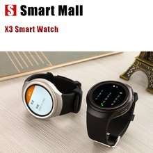 2016 Free Shipping Smart Watch 3G X3 K9 with Android 4.4, WCDMA WiFi GPS SIM SmartWatch for iOS & Android Heart Rate monitor