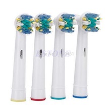 F85 Free Shipping 4PCS Electric ToothBrushes Reserve Replace Bristle for Braun Oral B Floss Action