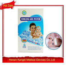 Big Promotion Health Medical Care Baby Fever Pad 10Pcs/Lot Cooling Gel Sheet Headache Stress Relief Pad,Free Shipping