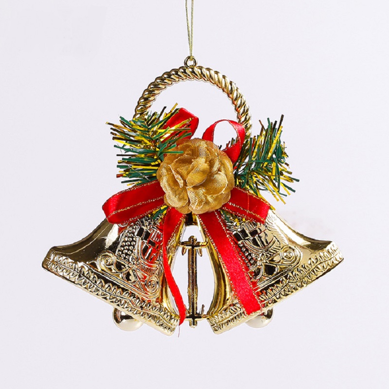 plastic christmas bells 15 cm christmas double bells plastic christmas bells 15 cm christmas double bells