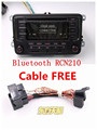 Installing Video Provided Car Radio RCN210 USB CD AUX Bluetooth Player for Golf 5 6 Jetta