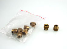 5 PCS 26 Teeth Brass Extruder Gear Inner hole 5mm with M3 Screw For 3D Printer