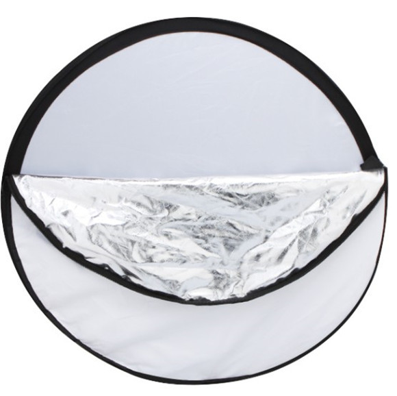 Free Shipping 24 60cm 5 in 1 Portable Collapsible Light Round Photography Reflector for Studio Multi