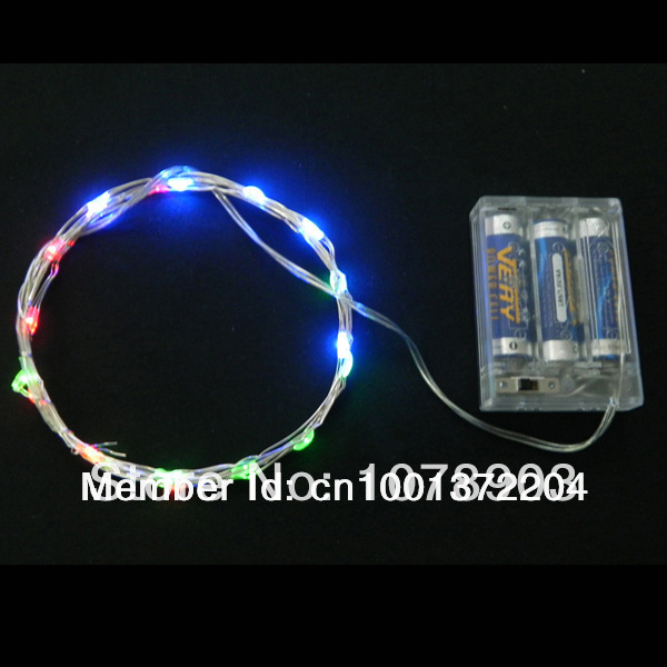 Firefly 5m 50 LED Battery Powered Lights String for Christmas Festival Party Fairy Light-in LED ...