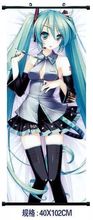 Hatsune Miku Wall Scroll cosplay anime Fans Home Decor Poster 40*102cm