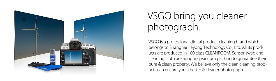 VSGO Professional APS-C Sensor Cleaning Swab For Nikon Cameras APS-C Camera Cleaning Free Shipping