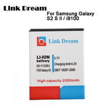 EB-F12GBU 2500mAh 3.7V Link Dream Replacement Rechargeable Li-ion Battery for Samsung Galaxy S2 S II / i9100 Phone Accessories