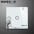 MakeGood Smart Switch EU standard 1 Gang 2 Way Touch Light Switch with blue LED indicator