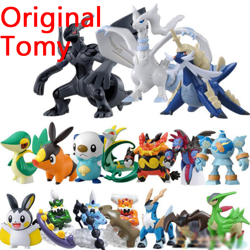 Original Tomy Pokemon Figures PVC Model Pokemon Toys Action Figures Childre...