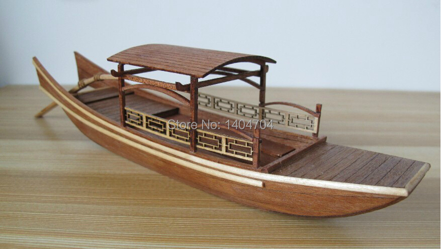 Laser-cut-Wooden-sailboat-wooden-model-kit-The-West-Lake-Sightseeing 