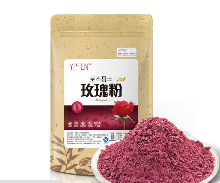 100g Rose powder tea Organic rose powder slimming tea whitening tea Free Shipping