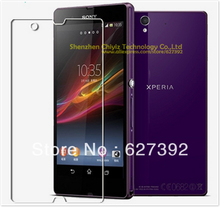 2 x High Quality Clear Glossy Screen Protector Film Guard Cover For Sony Xperia Z L36h C6602 L36i C6603 L36a C6606 Yuga Rex