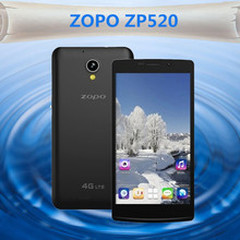 Original ZOPO ZP520 MTK6582 Quad Core 1.3GHz 4G LTE SmartPhone 5.5” IPS 960*540 Screen 1GB RAM 8GB ROM Android 8.0MP Case Gift