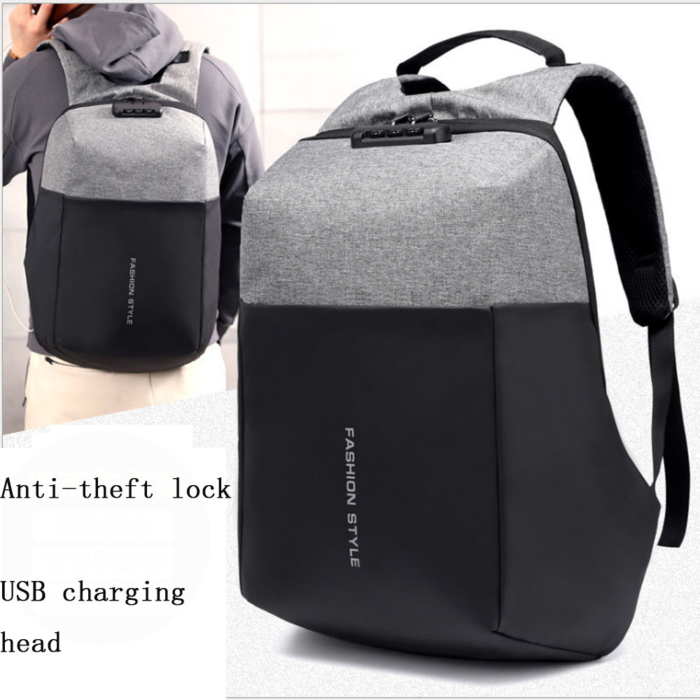 2019 Anti Theft Men&#39;S USB Charging Backpack Laptop Notebook Tactical Outdoor Shoulder Sling ...