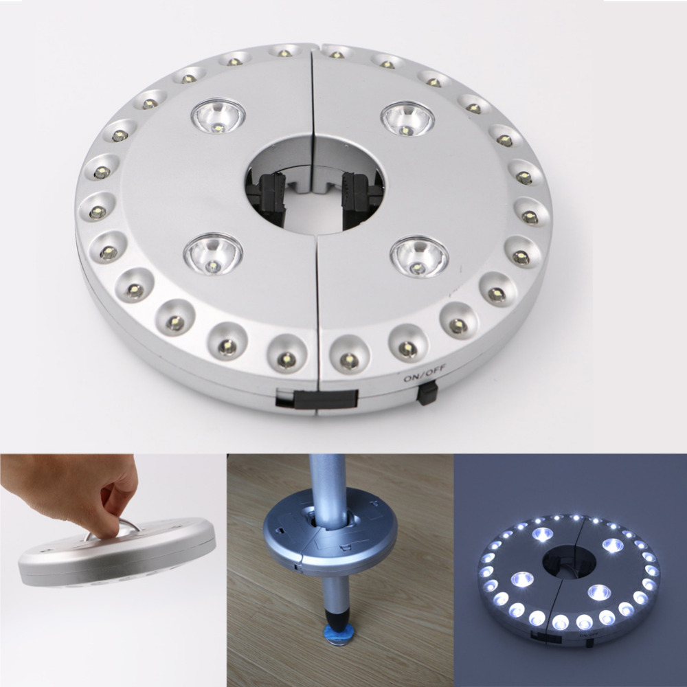 Compra luces para la sombrilla de patio online al por mayor de China