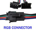 Freeshipping 8 Sets JST 4pin Connector for 3528 5050 RGB LED Light Strips Cable Wire