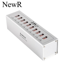 New 5 Port 10 Port USB Desktop Charger for Tablet PC 2 4A 10 Output with