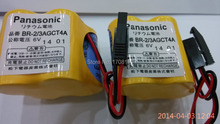 5 шт. / lot BR-2 / 3AGCT4A литиевая 6 v. 2400 мАч плк аккумулятор с черный вилка для Panasonic FANUC A98L-0031-0025