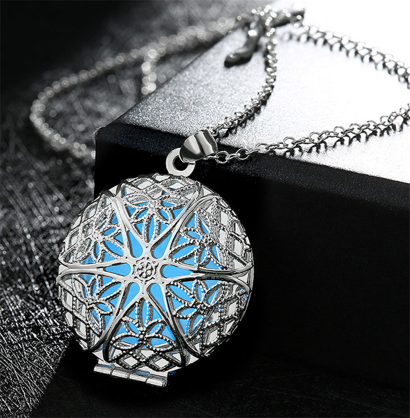 Aliexpress.com : Buy Best Deal New Fashion Women Silver Plated Opened Pendant Necklace 